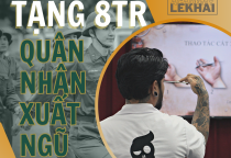 Tặng ngay 8.000.000 cho quân nhân xuất ngũ (bộ đội xuất ngũ)