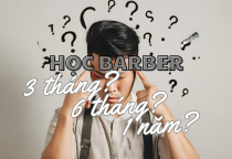 Học cắt tóc nam bao lâu ra nghề?