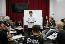 Học cắt tóc nam tại Lê Khải Barber Academy quận 11